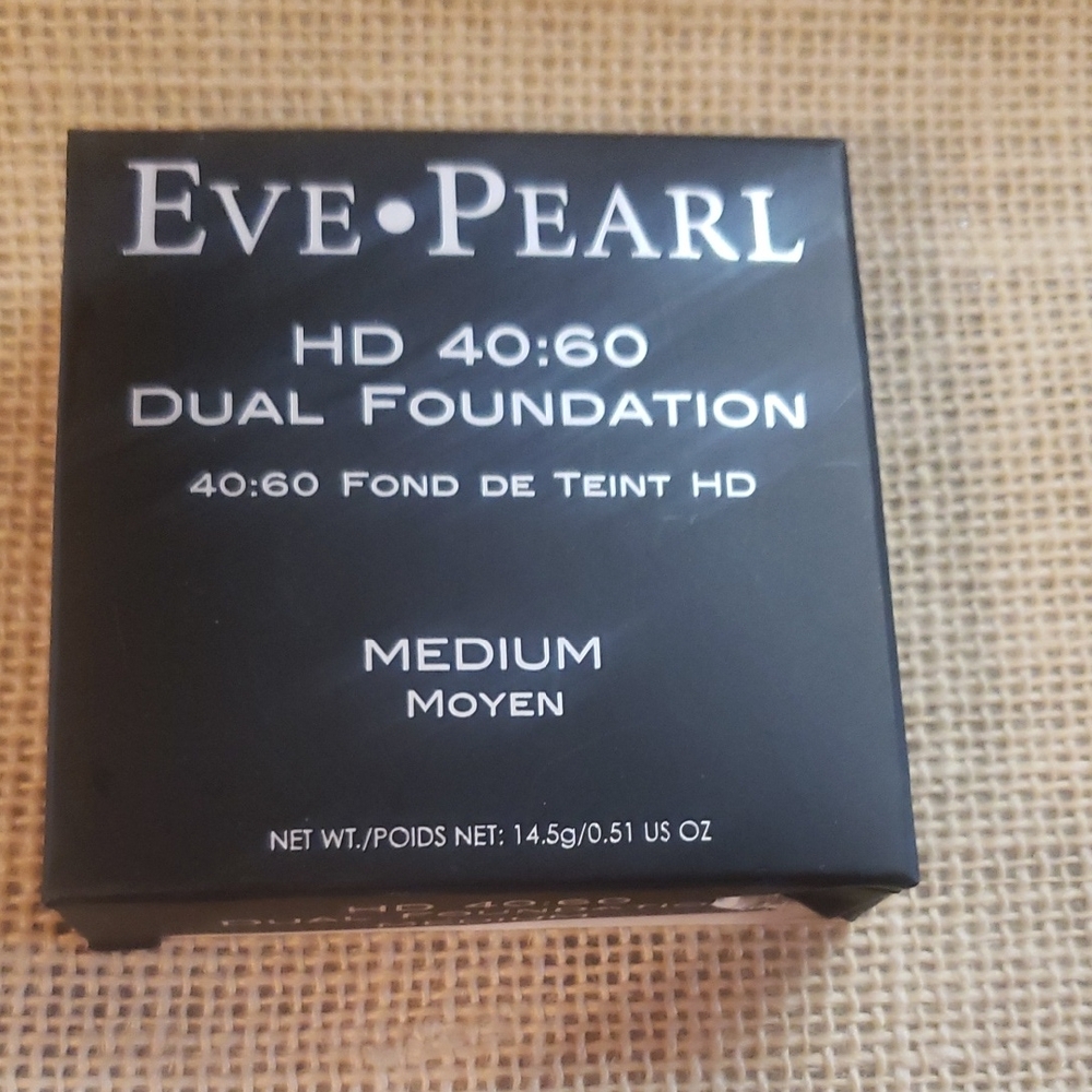 Eve Pearl HD 40:60 Dual Foundation Medium NEW IN BOX